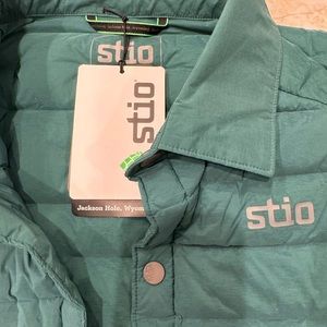 Stio mens skillet stretch down shirt jacket
